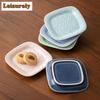 Chinese Cloud Square Dish Mini Dim Sum Dried Fruit Soy Sauce Saucer Dried Fruit Basket Candy Cake Stand Tea Living Room Table