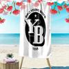 BSC Young Print Beach Towel, Large Soft Quick Dry Towel for Beach Camping Swimming