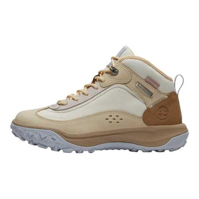 Motion 7 Leather Lace-Up Round Toe Shock Absorbing Support Mid-Top Hiking Shoes Women Hiking Shoes TB0A423GEN71