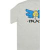 Palace X Slap Magazine Co-Branded Angel Cartoon Print T-Shirt Unisex Tops Gray P20TS252