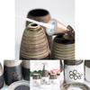 Elegant Ceramic Bath Accessories Collection With Flower Pattern For Gift And Decor