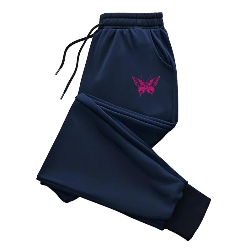 Womens Sweatpants Fashion Printing Casual Pants Sports Jogging Trousers Quality Office Home Pants Autumn Winter Streetwear
