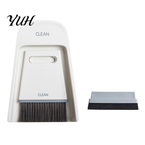 Durable Desktop Sweeper Small Broom And Dustpan Set, Keyboard Sofa Gap Cleaning Portable Tool for Gaps Sweeper, Compact Handheld Scratch-Free