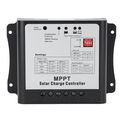 MPPT 75V 15 Amp Solar Charge Controller Solar Panel Regulator 12V 24V for RV Marine