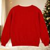 Men's Corduroy Long Sleeve Neck Shirt with Christmas Print