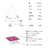KiU Puffy Gathered Handle Bag, Waterproof and Water-Repellent, Gathered, Padded, Drawcord-Adjustable Length, Simple, Stylish, Cute, Casual, Outdoor,