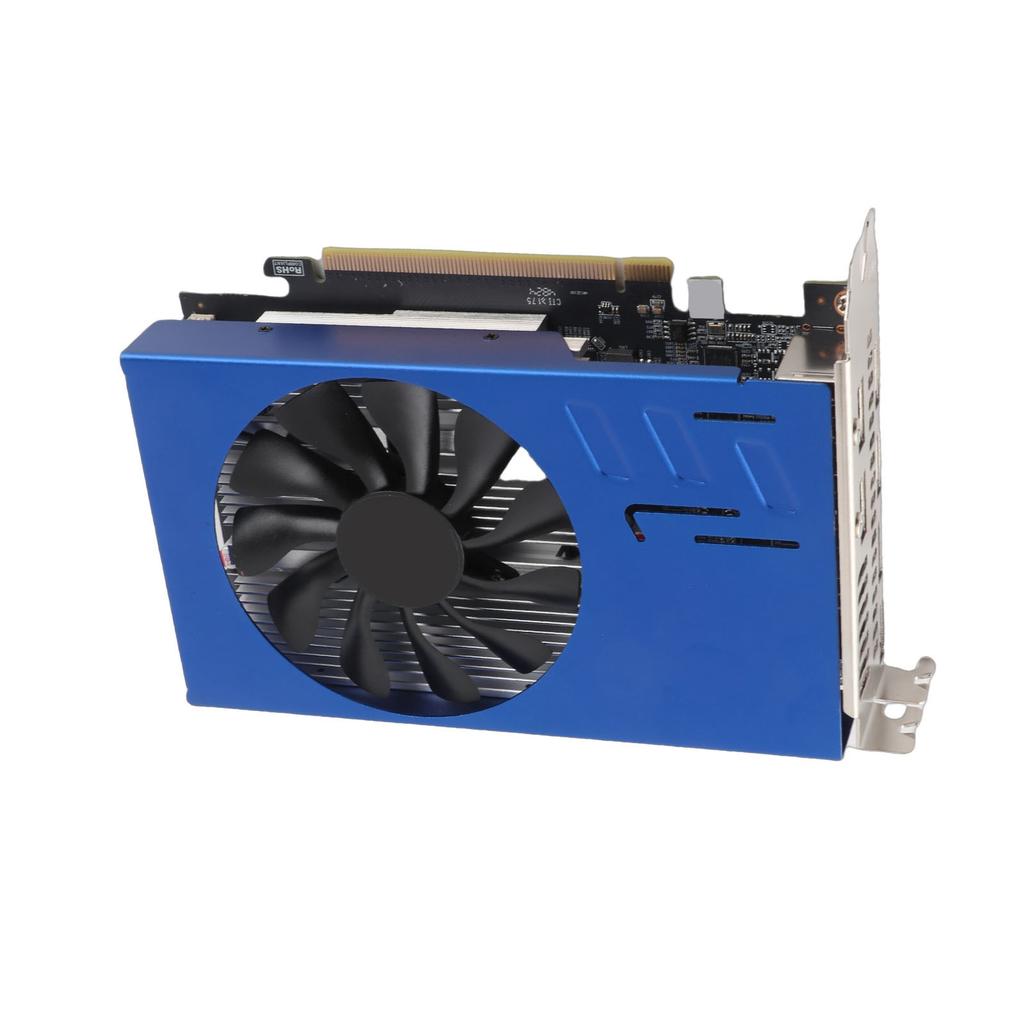 Graphics Card 2GB GDDR5 6 High Definition Multimedia Interface 128bit 3840x2160 Maximum Resolution Low Profile Video