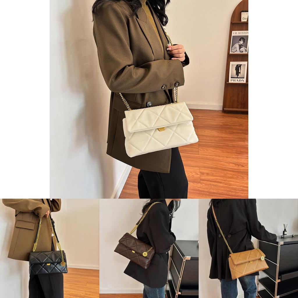 Trendy Envelope Style Pu Shoulder Bag With Chain Strap For Women 2023 New Fashion