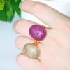 CMM Boho-Schmuck, verstellbarer Mikro-Pavé-Zirkonia-Luxus-Fingerring für Damen, Verlobung, Hochzeit, Party
