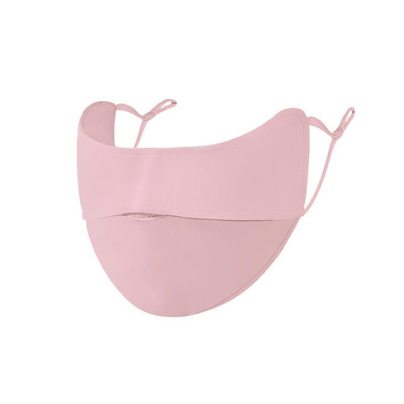 2025 Women's Sun Protection Mask, UV Shield with 3D Hyaluronic Acid, Breathable and Eye Corner Protection, Thin Summer Design