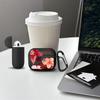 Cherry Flower Print Clear Earphone Cases Cover Case For Airpods 4 2 Pro2 Pro Pro3 3 1