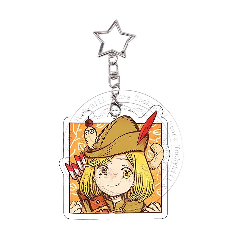 Heksenhoed Atelier Cartoon Acryl Sleutelhanger Kawaii Student Gagaga Qifrey Prachtige Sleutelhanger Karakters Hanger Verjaardagscadeau
