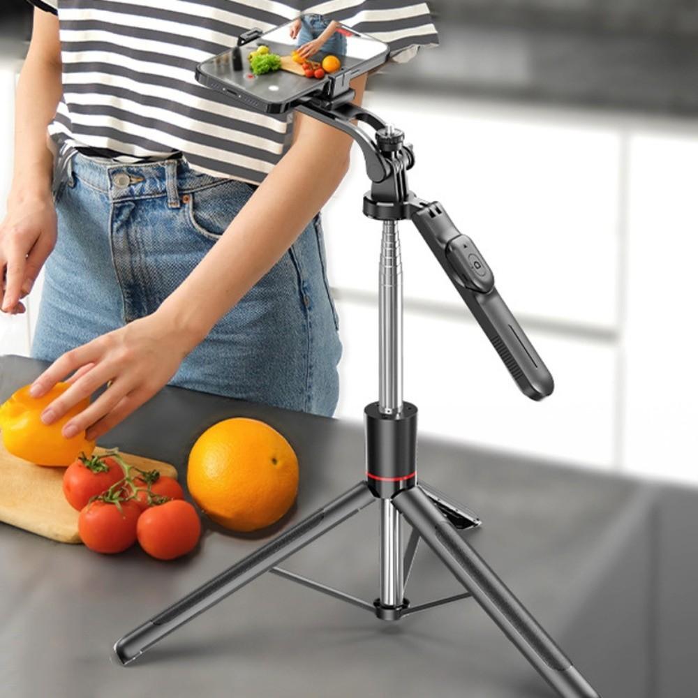 1.7m Bluetooth Selfie Stick 360° Rotating Selfie Stick Tripod Telescopic Selfie Stick  Travel