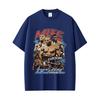 Mike Tyson Prime Merch T-Shirt Unisex Damen Vintage Hip Hop Gothic Rock T-Shirt Unisex Fitnessstudio Atmungsaktive Lässige Baumwoll-T-Shirts