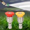 1/4'' Quick Connect High Pressure Washer Tips Stainless Steel Rotary Spray Jet Tip  Patio