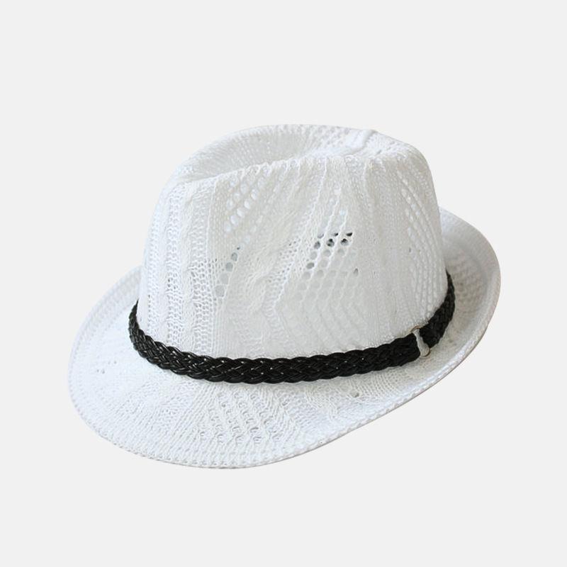 Artistic Retro Hollowed Out Jazz Hat, Fashionable Top Hat, Summer Casual Hat for Men and Women