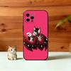 H-Hazbin H-Husk Phone Case For iPhone 17, 16,15,14,13,12,11 Plus,Pro Max, Others Soft Black Cover