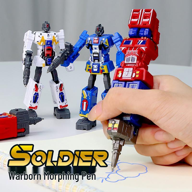 Transforming Robot Ballpoint Pen - Creative Toy Gift for Kids