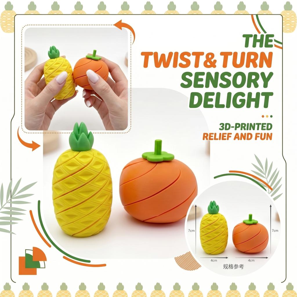 3D Printed Spiral Shape Stress Relief Toy Spiral Design Desktop Decorative Object for Focus and Relaxation Durable Material Unique Geometric Form