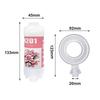 Rose Shower Head Water Filter Dechlorination Mixed with Vitamin C Shower Scented Anti-scaling Filter Impurities Shower Purifier