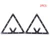 2Pcs Triangle Sports For Magic Pool Table Thin Reusable Cue Accessories Placing Billiard Rack Practical Ball Holder Positioning