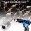 Polishing Electric Drill Pipe Cleaner 5/22mm Pipe Rust Remover Cleaner  Industrial Purposes