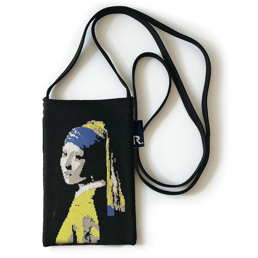 8350 Masterpiece Pletená Mini Pochette RO Sacoche ami Art A [Rootote] (DÍVKA)