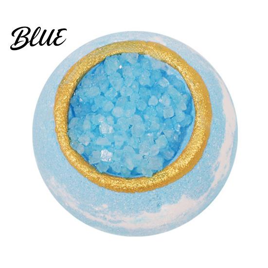 Bombe da Bagno per Pelli Secche 100G Bombe Artigianali al Sale Marino Estratti di Piante Naturali Oli Essenziali Frizzanti Palla Rilassante Palla Idratante per la Doccia
