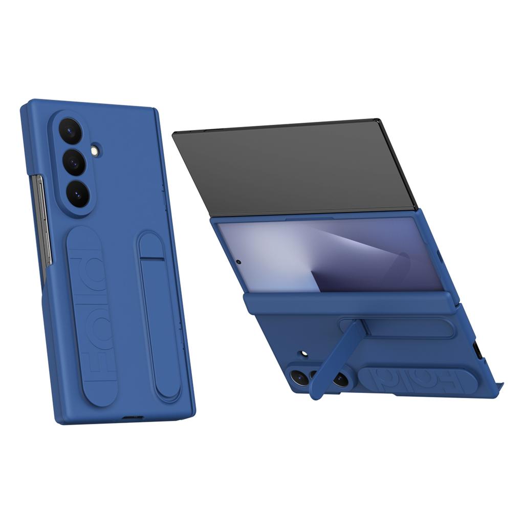 Pro pouzdro Samsung Galaxy Z TriFold 5G s tvrzeným sklem Silikonový náramek Stojánek PC kryt telefonu