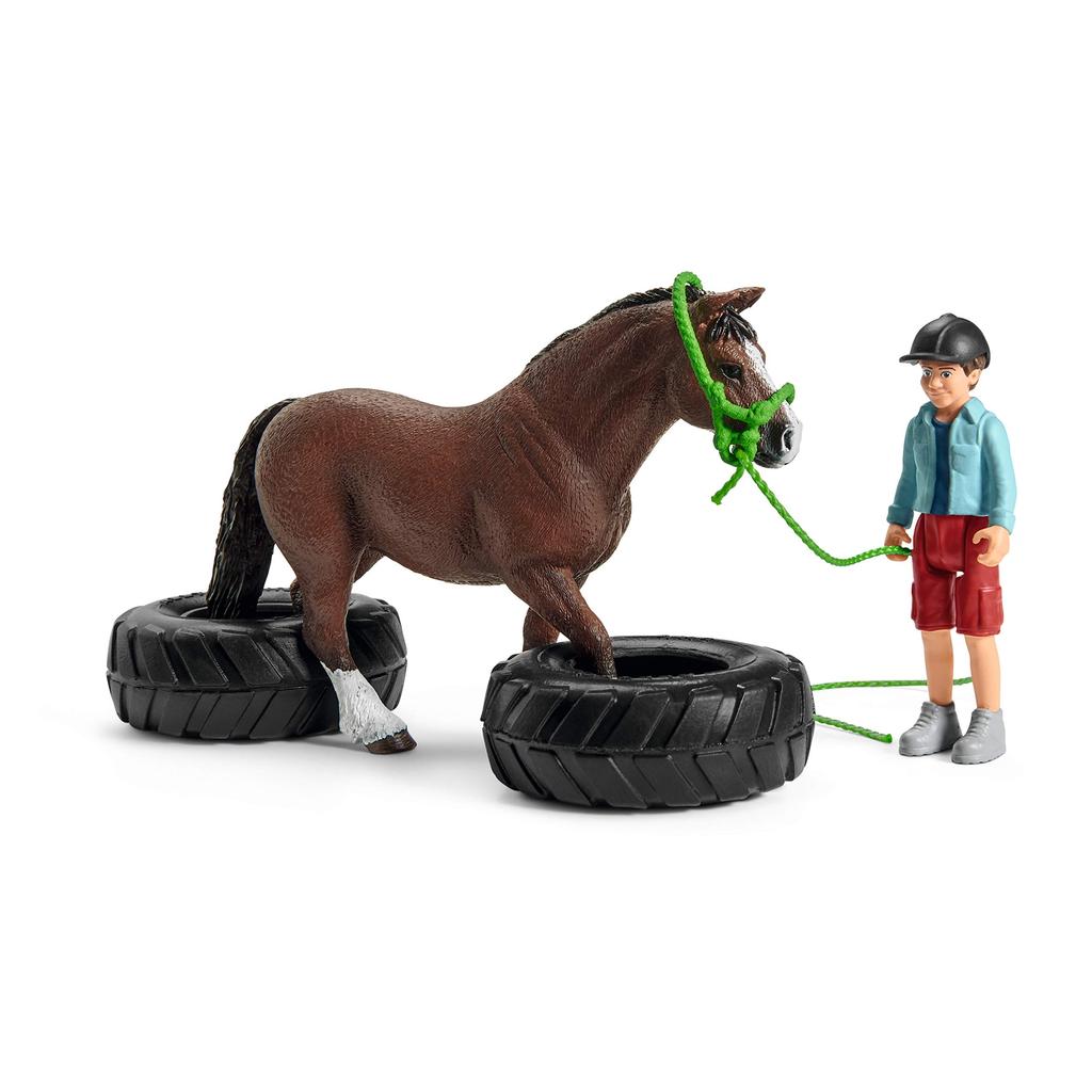 Schleich Farm World Pony Agility Tournament Figure 42482