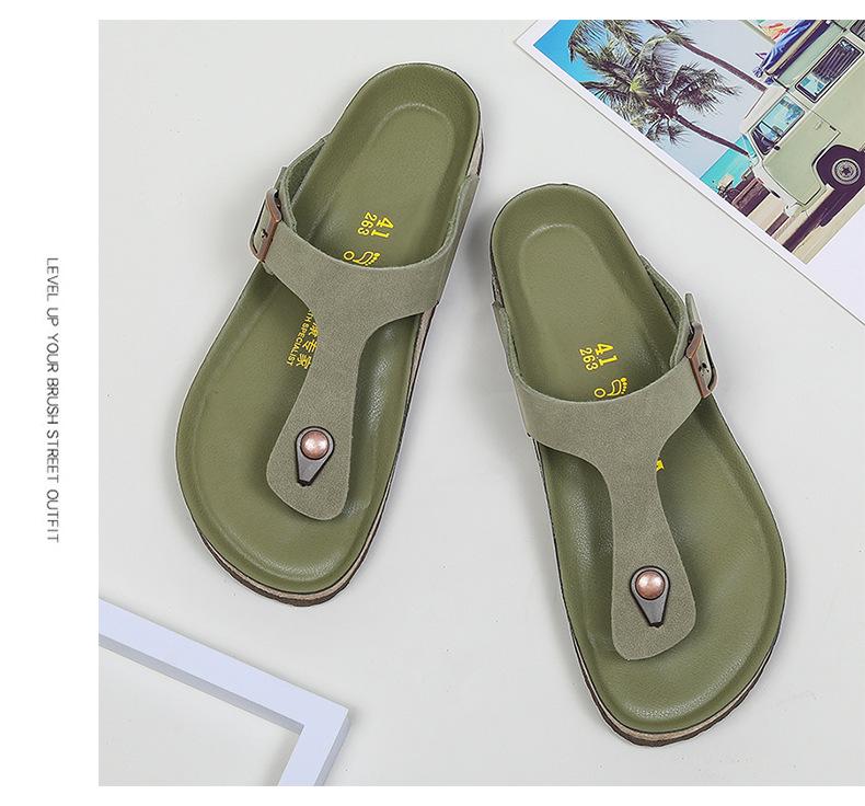 Ciabatte Sandali da Spiaggia Antiscivolo Resistenti all'Usura alla Moda da Uomo - Taglia Grande Scarpe Moda Casual da Esterno