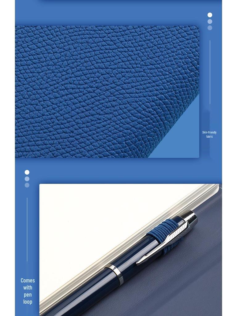 Individuell gestaltbare Firmen-Geschenkbox: Personalisierter Geschäftsnotizblock mit Logo-Druck