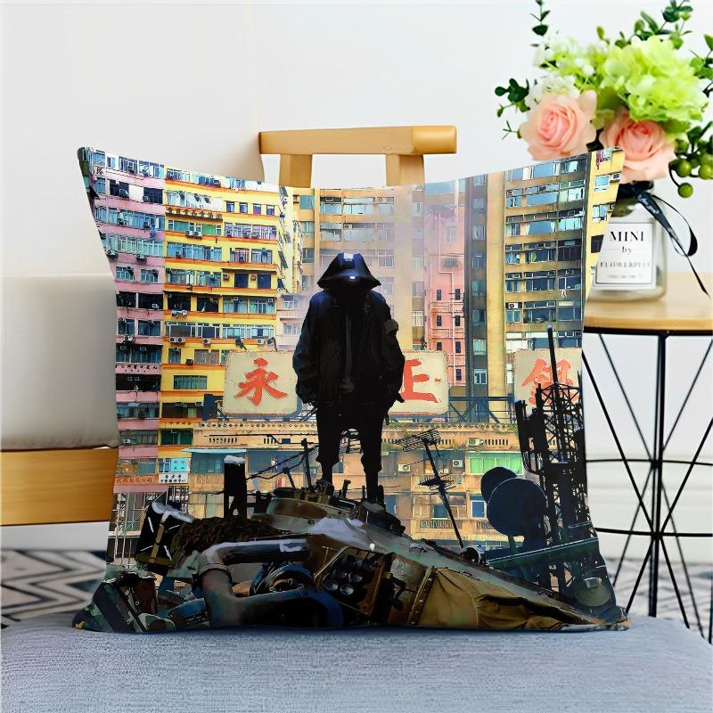 Starry Sky Space Science Fiction Pillowcase Dormitory Decoration Office Living Room Home Pillowcase