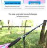 Automatic Quick-Open Mosquito-Proof Hammock with Parachute Cloth for Outdoor Camping (Single/Double)