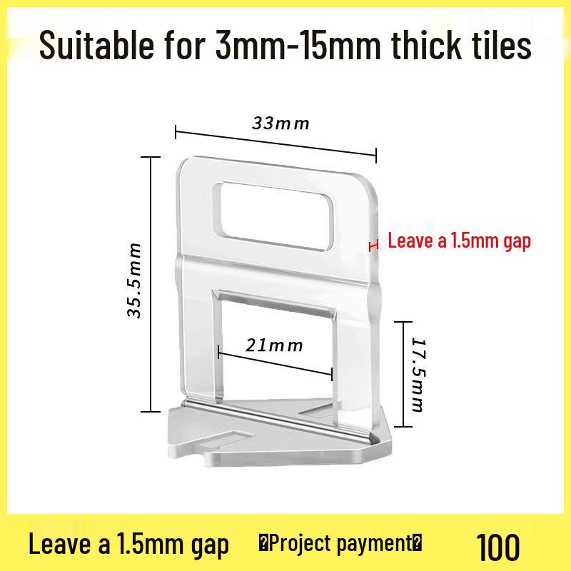 Tile Leveling Tool: Spacing & Positioning Base Insert