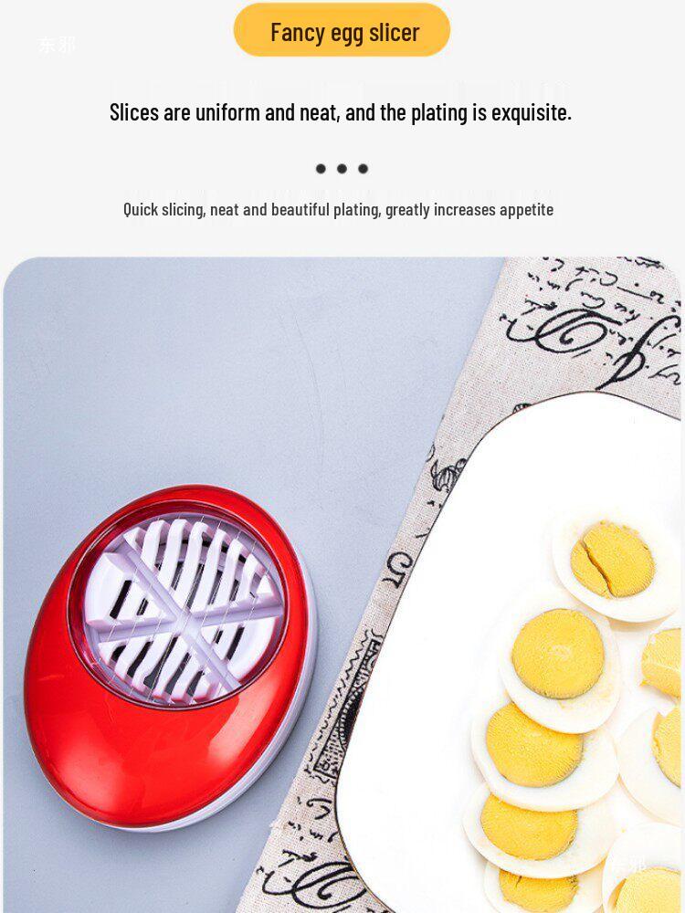 304 Stainless Steel Multi-functional Egg Slicer for Salted Duck and Century Eggs