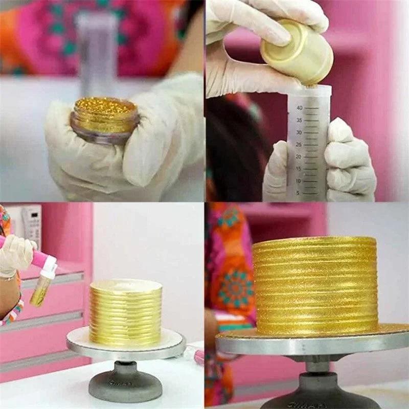 Spray Gun Manual Cake Coloring Duster Airbrush Pump Durable Material Diy Cake Durable Material Durable Material