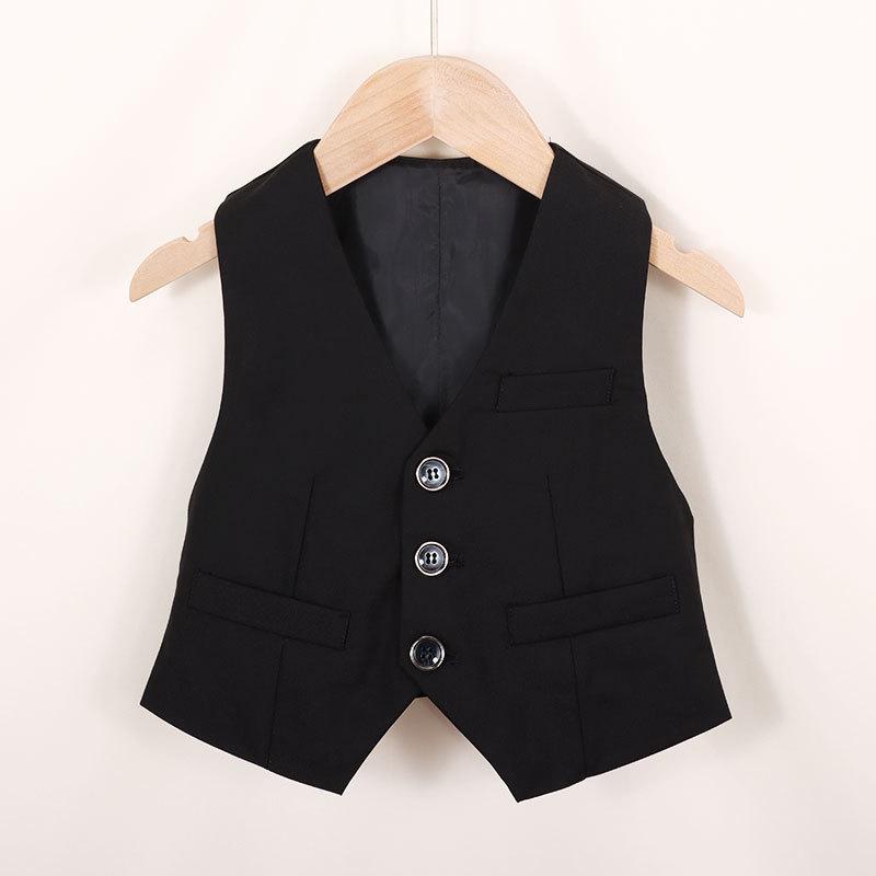 Jungen Frühlings- & Herbst-Westenanzug für Auftritte & erste Geburtstage