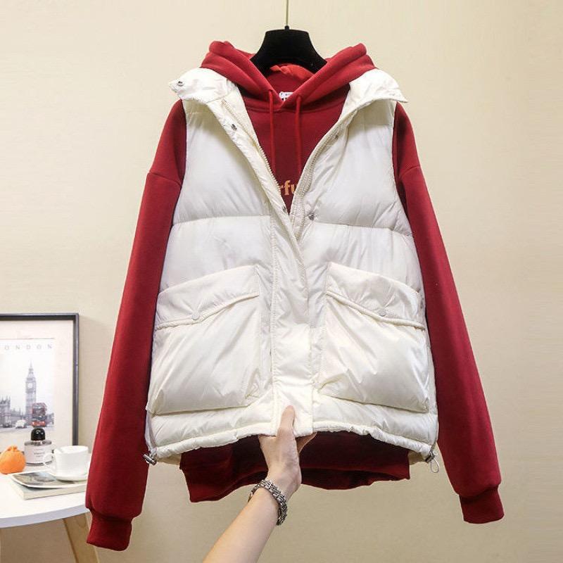 

Бавовняна жіноча жилетка на пуху 6XL