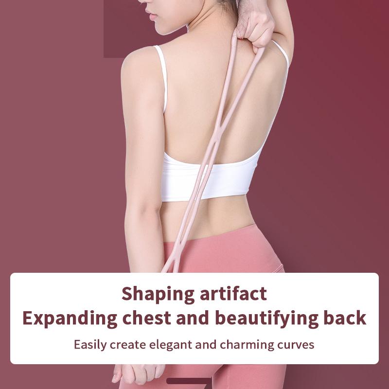 Stretch Strap Yoga 8-stellige Spanner Yoga Werkzeug Offenen Rücken Praxis Schulter Yoga Stretching Gürtel Elastische Stretch Band Workout