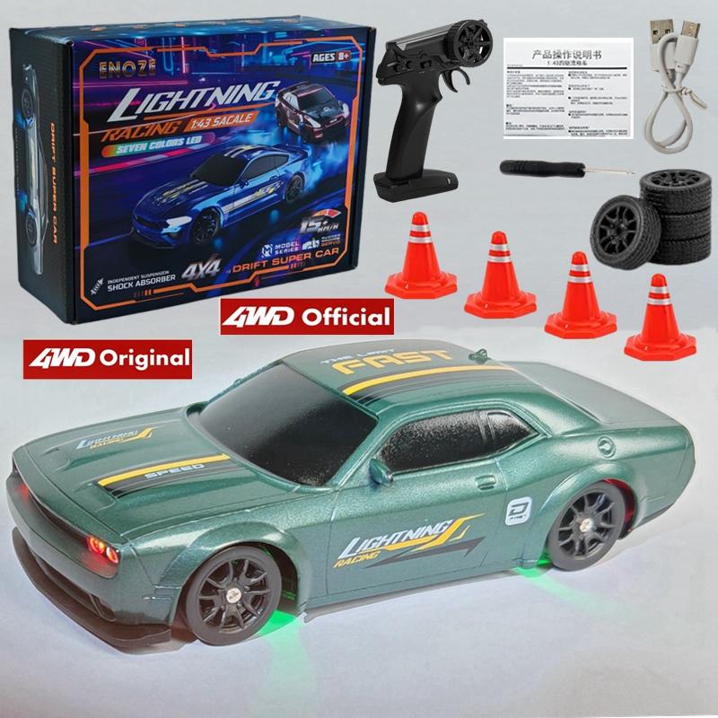 4WD Racing 1:43 or 1:64 RC Electric Drift Car Radio Full Proportional Remote Control RC Drift Car Toys Gifts for Kids and Adults