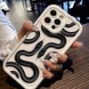 Gold Black Purple Snake Phone Case For Googel PIXEL 7 7A 8 8A 9 10 PRO XL 5G Silicone Case DIY Shell Funda Capa Coque Cover