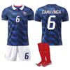 2026 World Cup France Home Mbappe 10 Soccer Jersey Set Dembele 13 Kante Football Shirt Fan Version