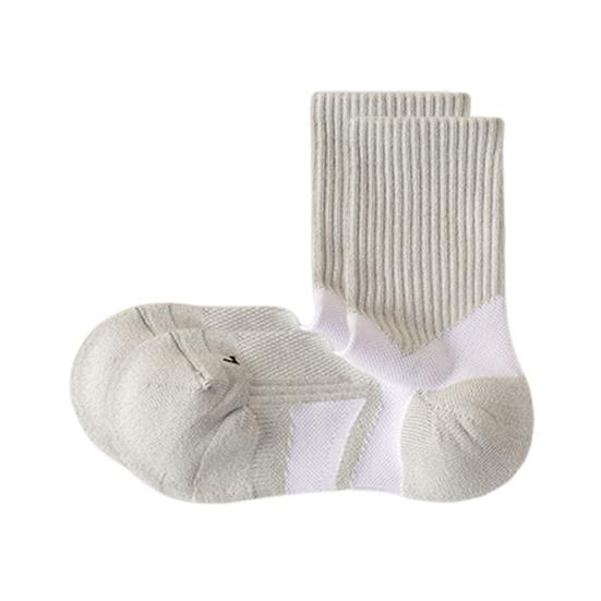 

Women Sports Socks Sweat-Absorbent Breathable Yoga Socks Elastic Shock-Absorbing Athletic Socks for Running Fitness серый