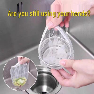 ZISIZ Disposable Kitchen Sink Strainer Mesh Bags