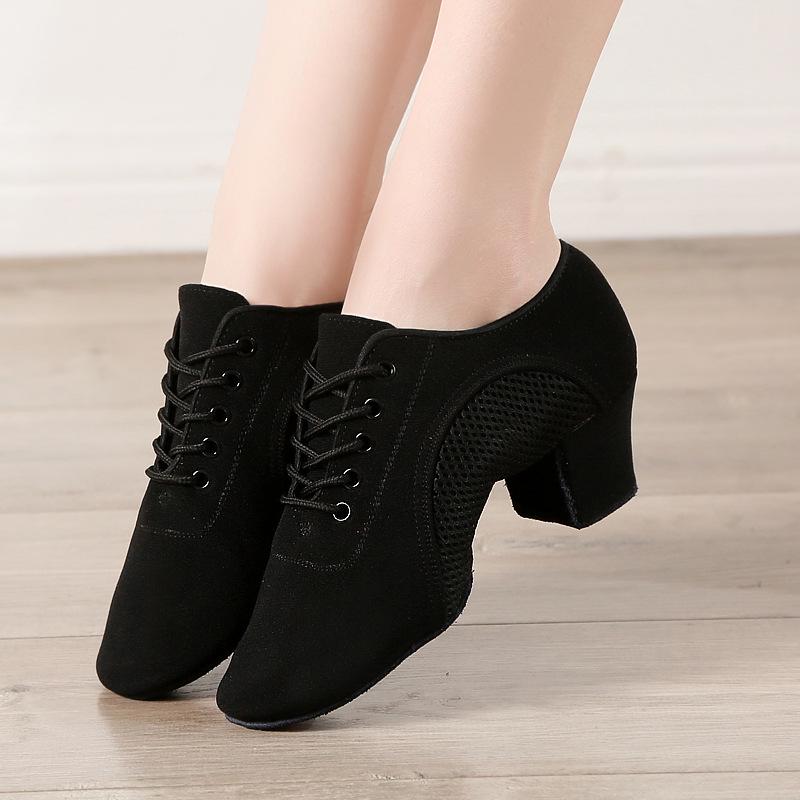 Women's Oxford Mesh Latin Dance Teacher Shoes