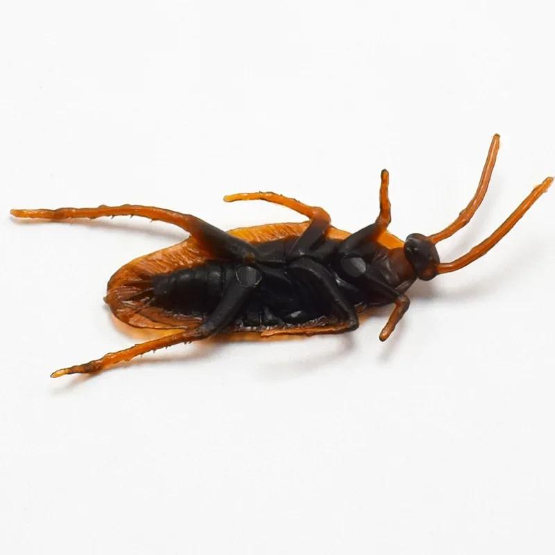 5-50 Pezzi Speciale Realistico Modello Simulazione Gomma Finta Cock Cockroach Blatta Insetto Scarafaggi Giocattolo Scherzo Divertente Trucco Scherzo Giocattolo di Simulazione