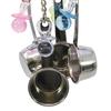 Bird Swing Parrot Cockatiel Cage Spoon Hanging Climbing Bite Chewing Pet Toy