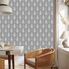 White retro pattern wallpaper for living room and bedroom 50x1000