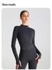 European & American Zipper Yoga Jacket - Quick-Drying, Slimming, Long Sleeve Fitness Top for Women